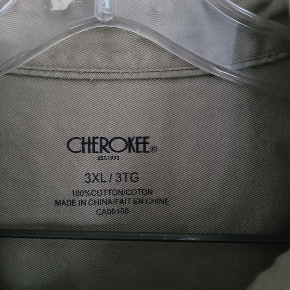 Cherokee men's button down shirt Size 3XL - Picture 4 of 6
